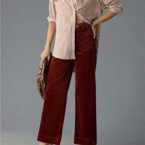 Maeve Corduroy Wide Leg Pants